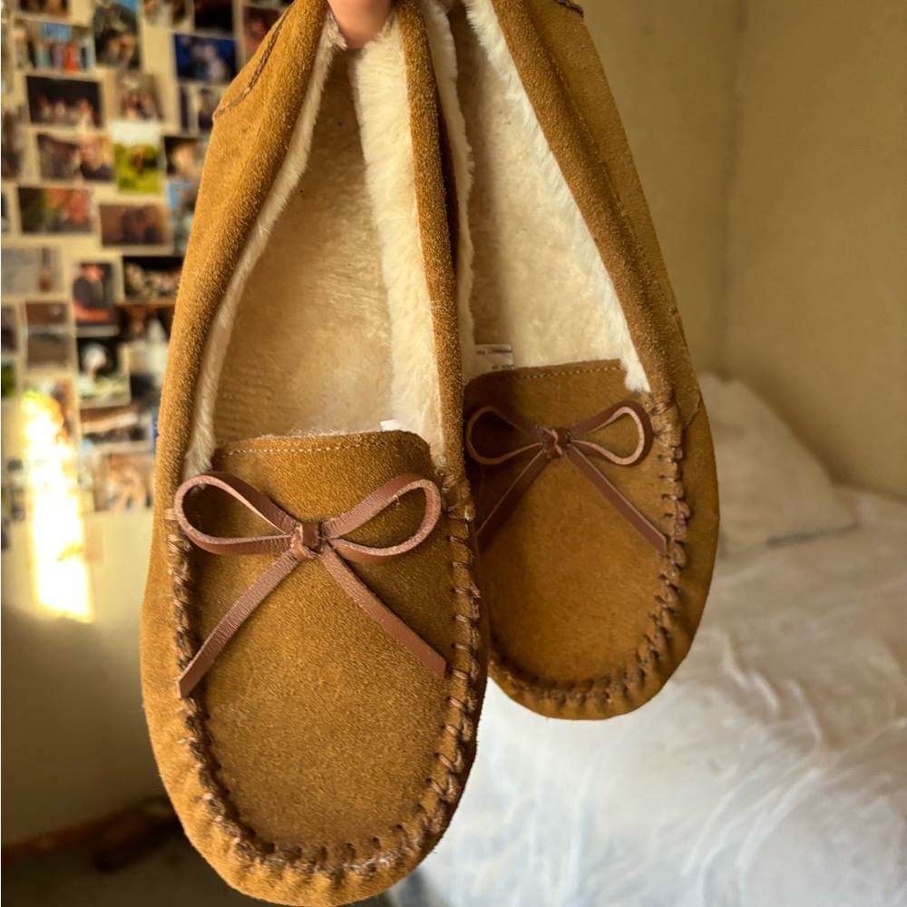 Brown Slip Ons